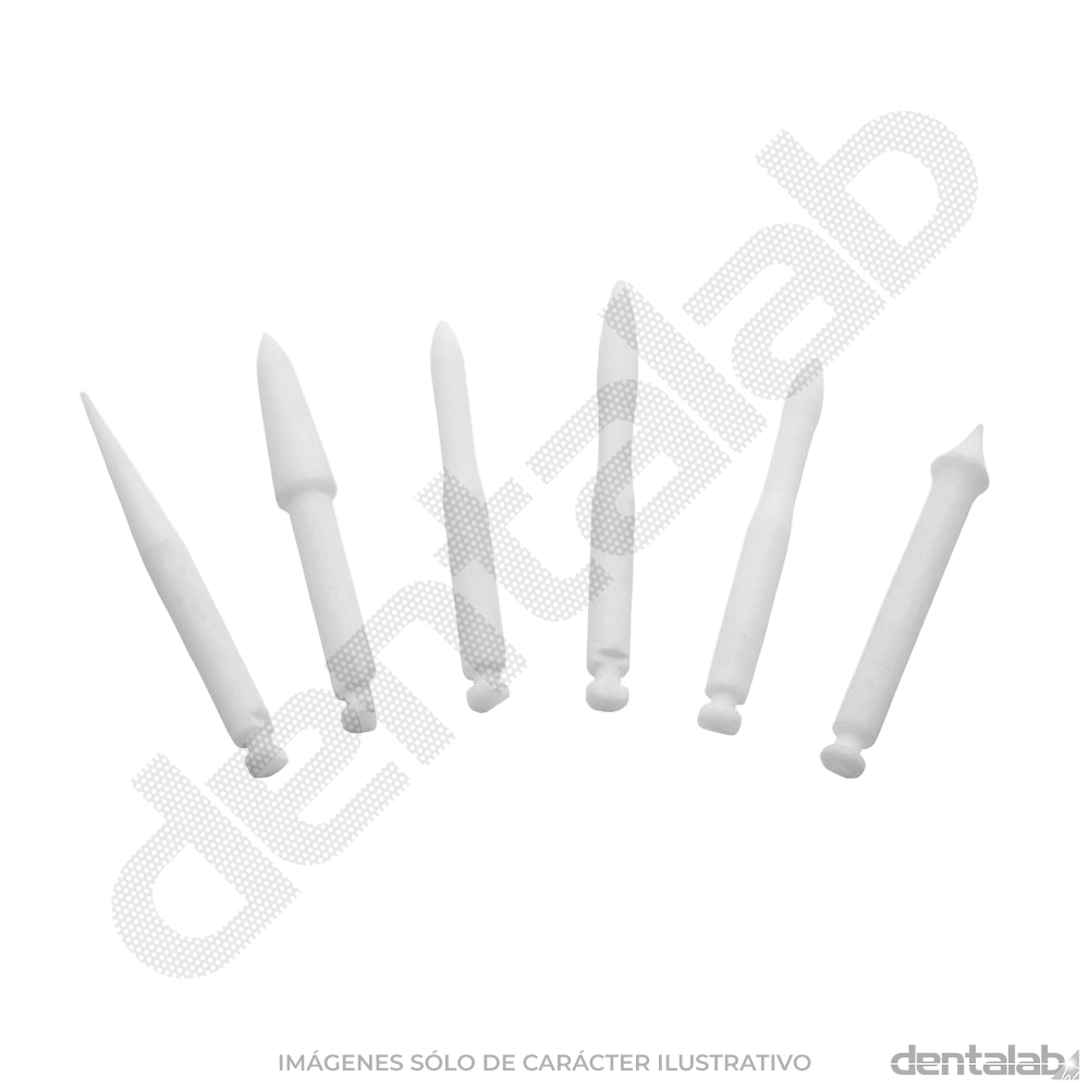 Fresas de Fibra de Vidrio CA TDV • Fiberglass • Kit x 6 puntas