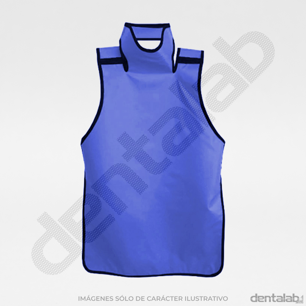 Chaleco Plomado con Protección de Tiroides