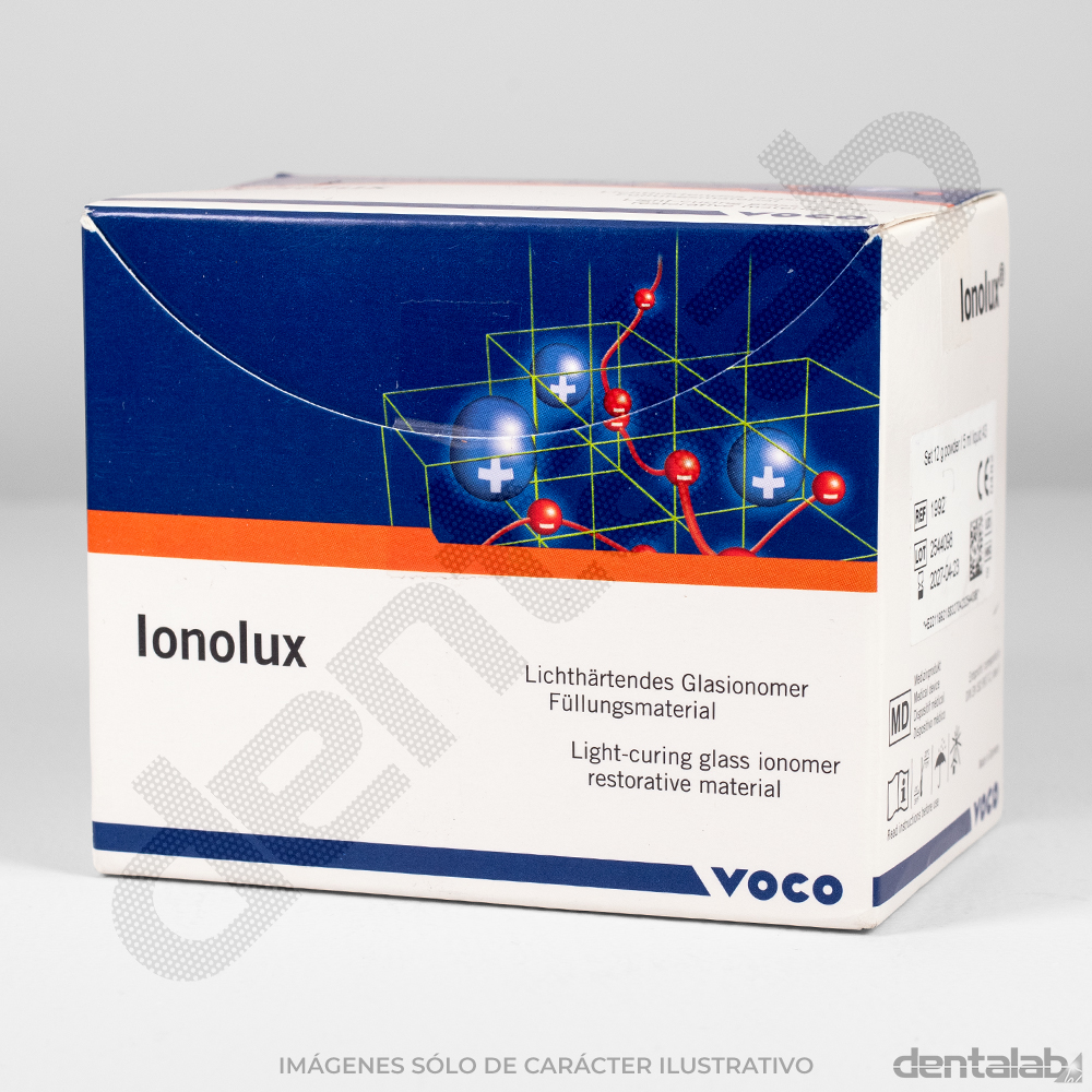 Ionómero Vítreo para Restauración Foto VOCO • Ionolux • A3 • Polvo 12g + Líquido 5ml