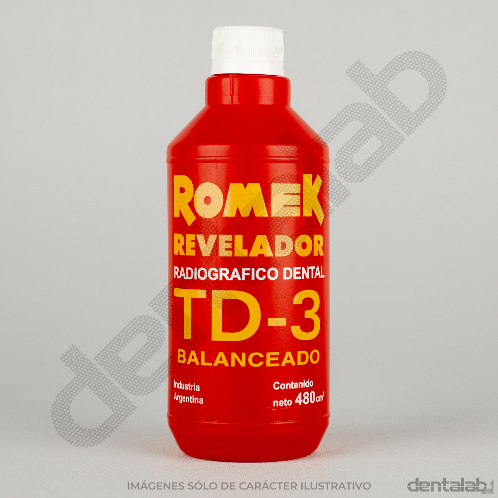 Revelador RomeK TD-3 x 480ml