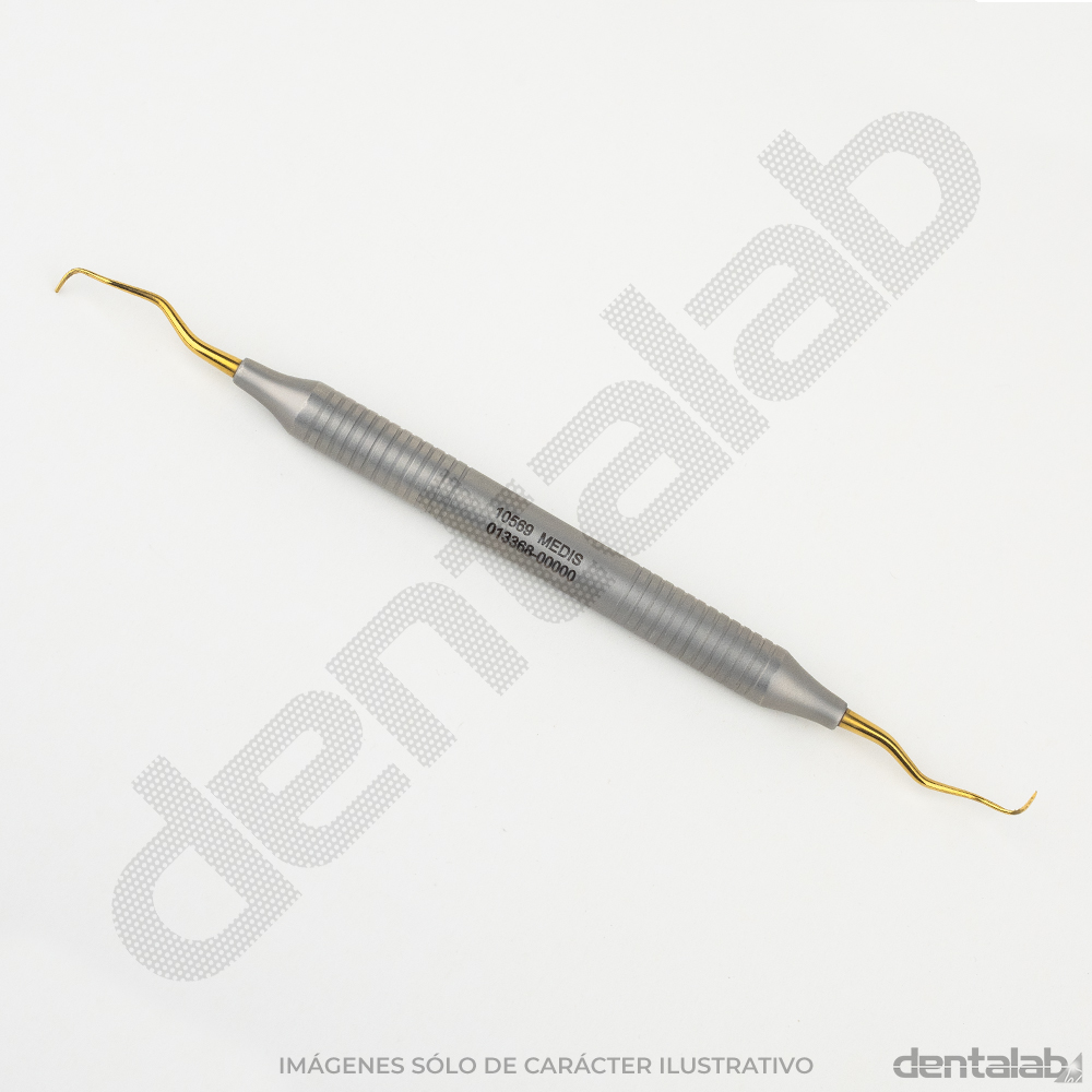 Cureta Gracey MEDISPOREX • 13/14 • Titanio • Mango 9,5mm
