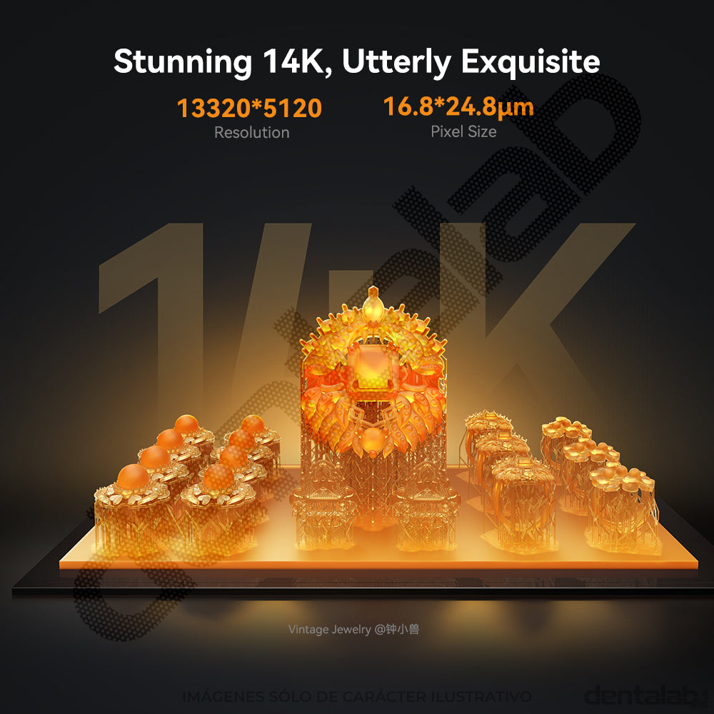 Impresora 3D CREALITY • HALOT MAGE S • 14K LCD • Resina