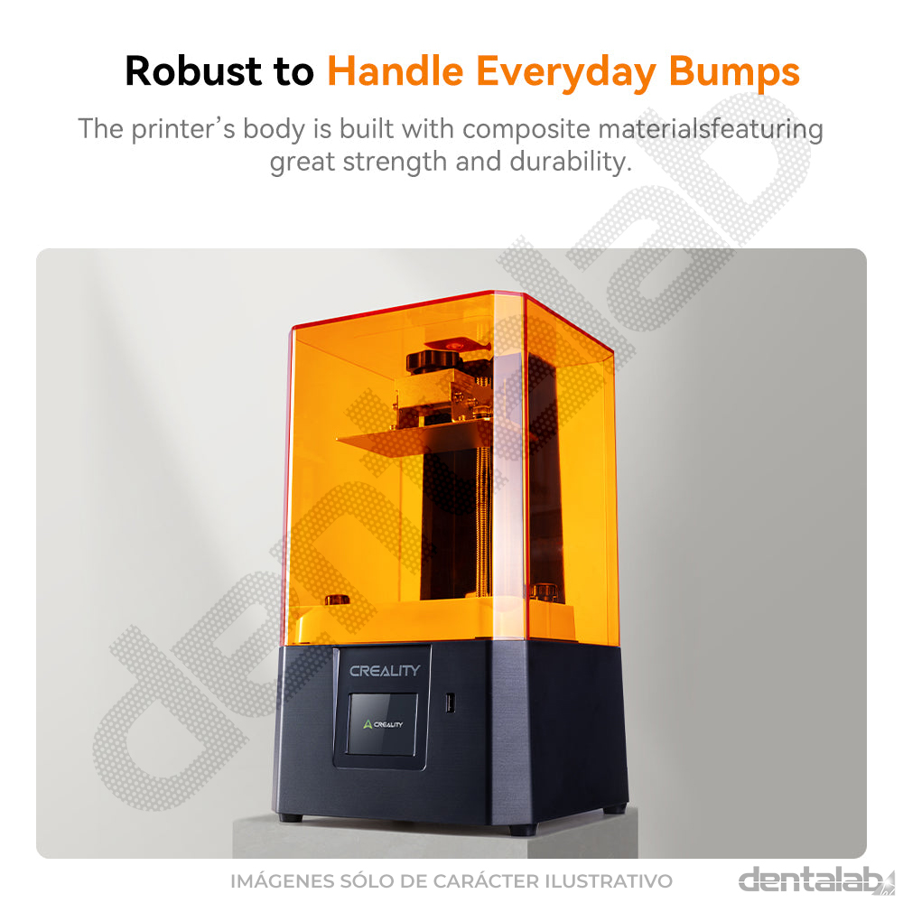 Impresora 3D CREALITY • HALOT R6 • 2K LCD • Resina