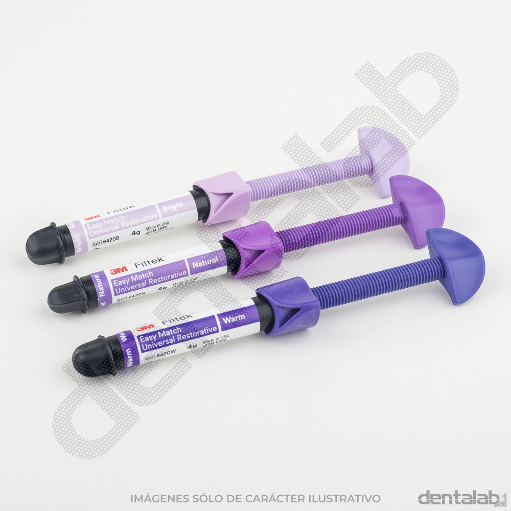 Composite 3M • Filtek™ Easy Match Universal Restorative • 3 Jeringas x 4g
