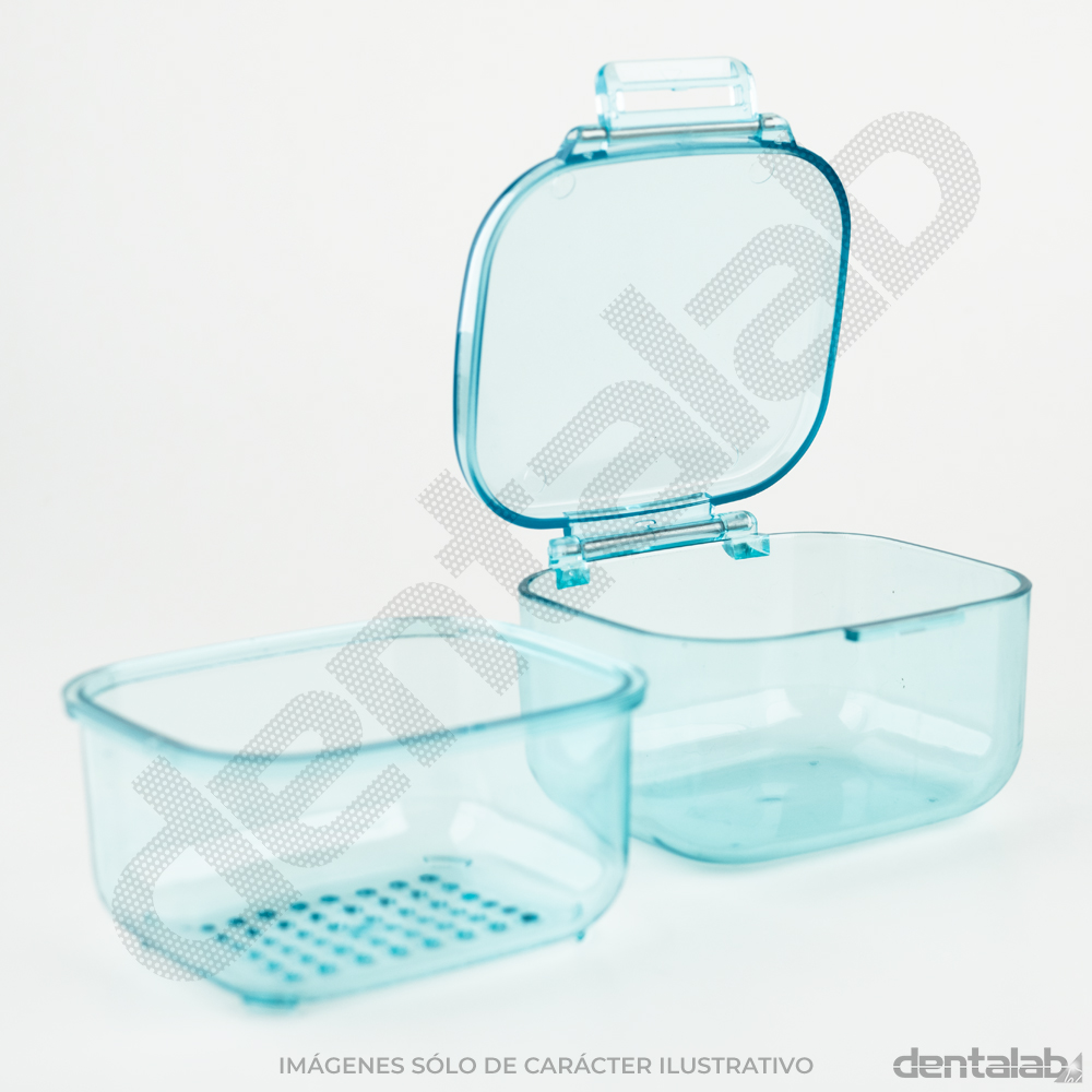 Caja porta Alineadores con Bandeja de Desinfección