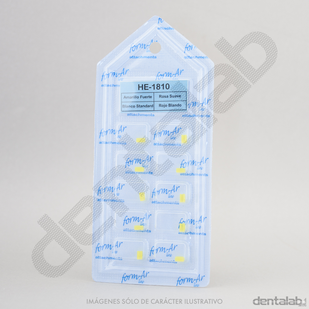 Attache HE-1810 Hembra para AR-18R/B/BG Amarillo (Fuerte) x Unidad