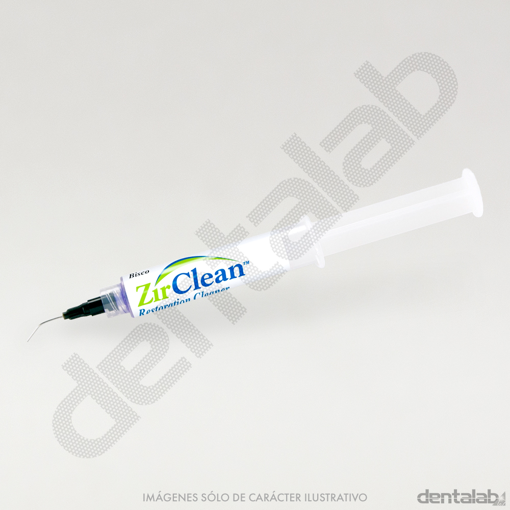 Gel Limpiador de Restauraciones para Zirconio, Cerámica y Metal ZirClean Jeringa x 5g BISCO