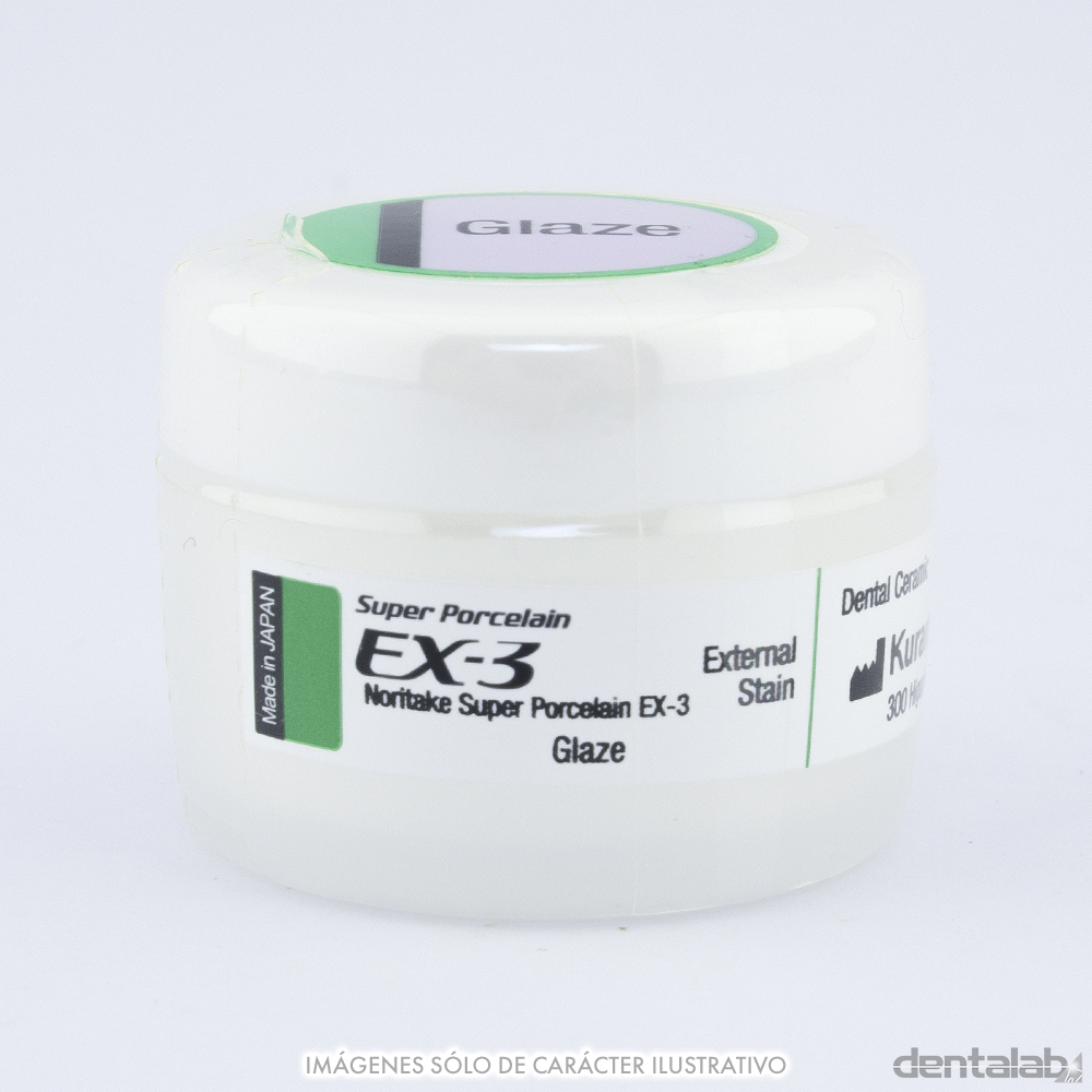 Porcelana EX3 Glaze Polvo para Glacear Noritake x 10g