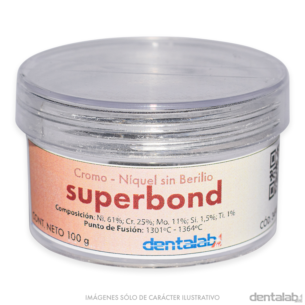 Cromo Níquel SUPERBOND sin Berilio x 100g