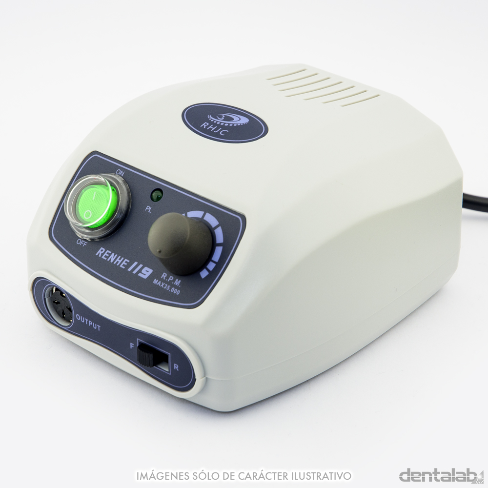 Micromotor Eléctrico RENHE 119 • 35.000 rpm • 3,0 Ncm • RHJC®