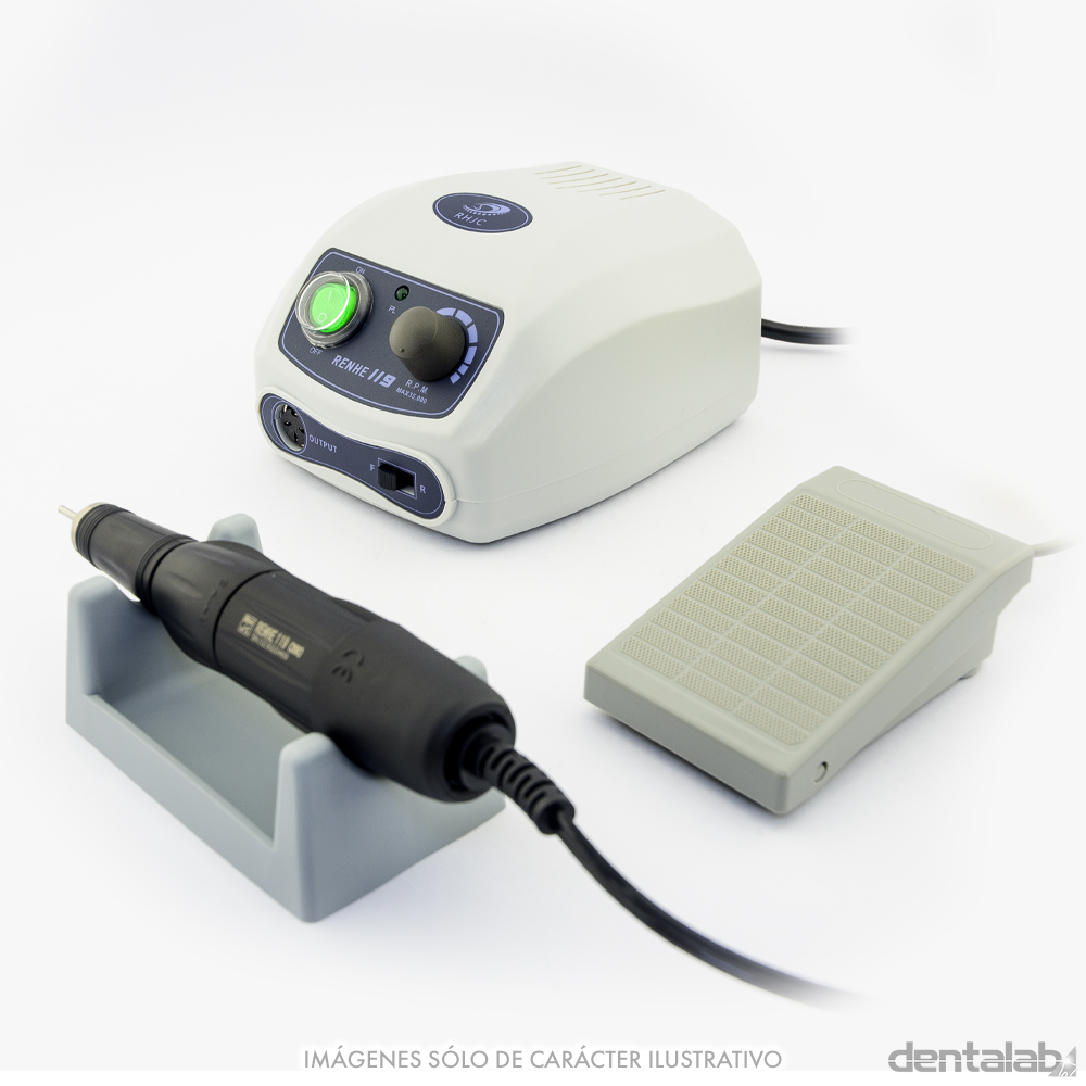 Micromotor Eléctrico RENHE 119 • 35.000 rpm • 3,0 Ncm • RHJC®