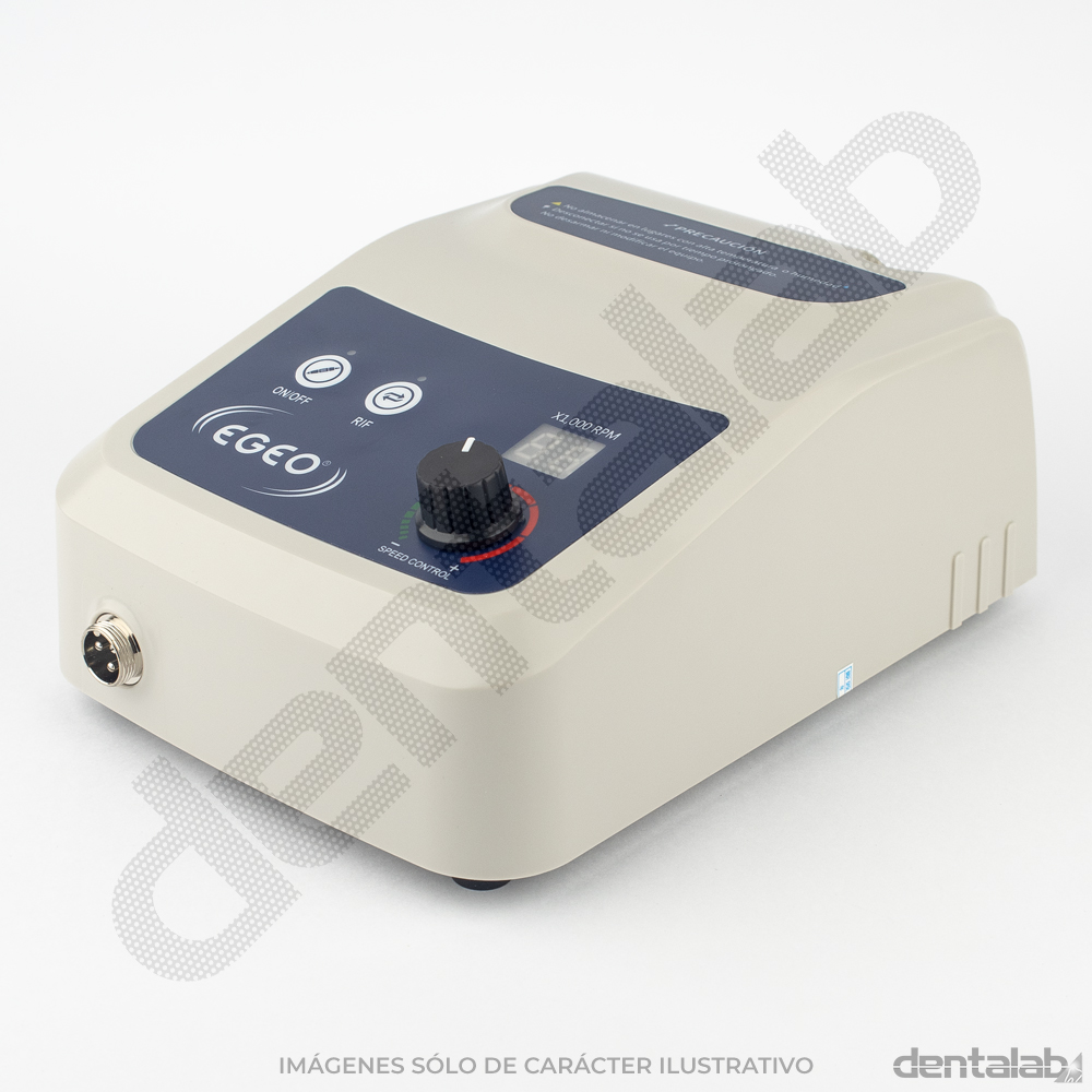 Micromotor Eléctrico EGEO • A-50 • 50.000 rpm • 8 Ncm • Pedal ON/OFF