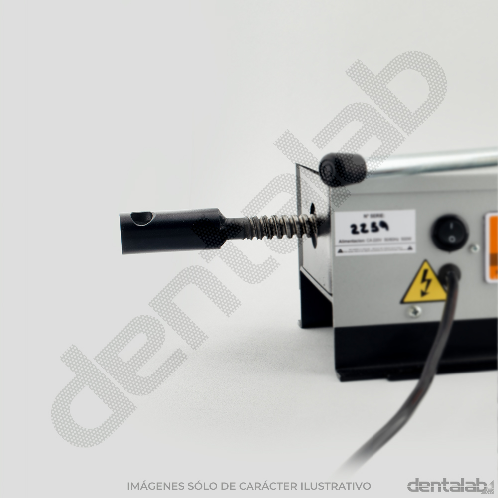 Inyectora Manual Digital para Nylon y Acrilato Dentalab + Mufla