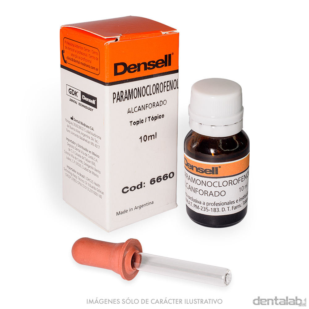 Paramonoclorofenol Alcanforado DENSELL x 10ml