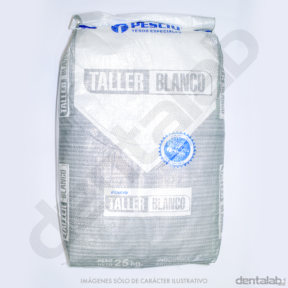 Yeso Taller Blanco PESCIO x 25kg