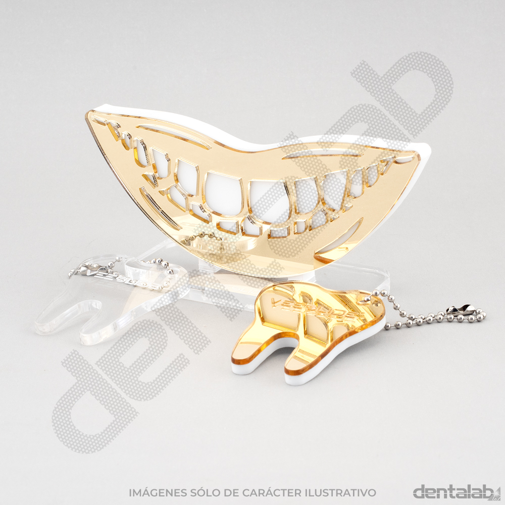 Accesorio Slide Deco Boca Glam • Dorado • VEESLIDE